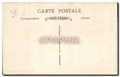 Gisors (Eure) — Vista geral das Torres — J. Bourgeix, litografia, editor Gisors — Verso
