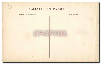 Gisors (Eure) — Camino della Torre del Prigioniero — J. Bourgeix, libraio-editore, Gisors — Verso