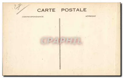 Gisors (Eure) — O Sintral da Catedral e o Topo da Torre do Corpo de Guarda, restaurada em 1911 — J. Bourgeais, Livreiro-Editor, Gisors — Verso