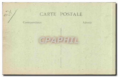 Gisors (Eure) - O Jardim e a Torre Saint-Thomas — Bourgex, edição Gisors — Verso