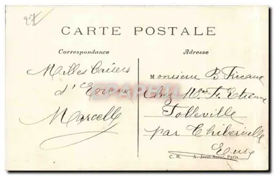 Évreux — Kolegium św. Franciszka — C.M. n°94 — Rewers