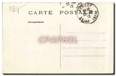 Eyreux (Eure) — Pałac Sądowy — wyd. Loncle, Eyreux — Rewers