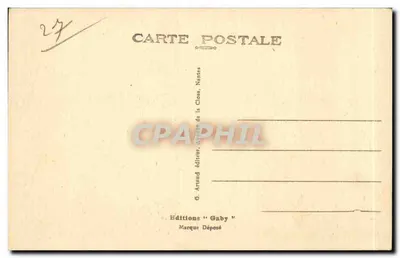 Le Petit Andely (Eure) — O Ponte e a Sena — Edições Gaby — Verso
