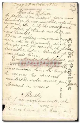 Le Petit-Andely — Uitzicht op de Stad en het Kasteel Gaillard. ND. Fot. — Achterkant