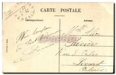Pont-Audemer — O Palácio de Justiça — A. G. — Verso