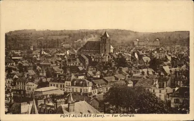 PONTE-AUDEMER (Eure) — Vista Geral — Editor Fernand Topsant
