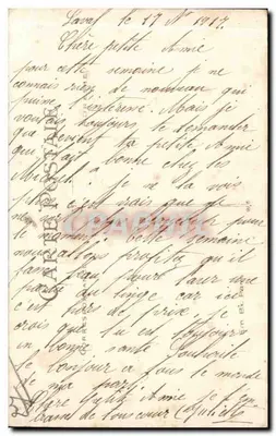 Normandas d'Aulrefois — traje tradicional — editor não identificado, n° de série não visível — Verso