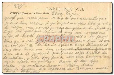 Vernon (Eure) — Stary Młyn — wydawca Cim — Rewers