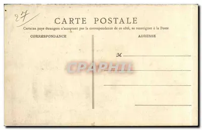 Vernon — A Prefeitura — Edit. F. Fautrè, Vernon — Verso