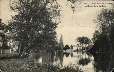 Anet — Lago do Castelo e Moinho da Barillette — Cn. Foucault, 44