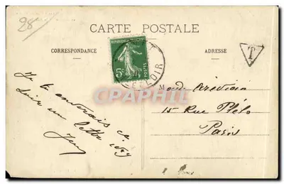 Anet — Lago do Castelo e Moinho da Barillette — Cn. Foucault, 44 — Verso