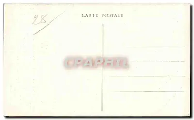 Anet - A Igreja — editor G Foucault, Dreux, n°4 — Verso