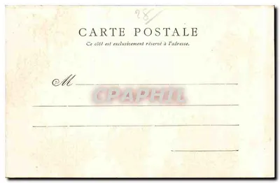 Châteaudun — O Castelo, vista geral — Ed. Laussedat, Châteaudun — Verso