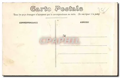 Châteaudun - O Castelo - Contrefortes e Torre — Editor Galeries Moderne, n°8 — Verso