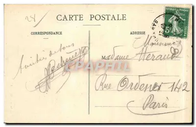 Chartres — Katedra (z XII do XVI wieku) — Ch. Foucault, wyd. Dreux — Rewers