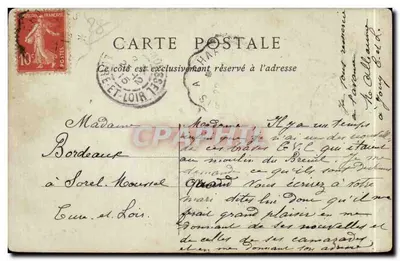 Chartres — Promenada Butte des Charbonniers — kolekcja ND Phot — Rewers
