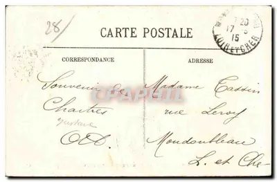 Chartres — Monument Pasteura — LL, n°113 — Rewers