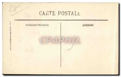 Chartres — Coluna erguida em homenagem a Marceau (Place Marceau) — LL. — Verso