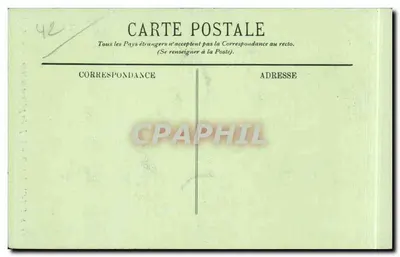 Saint-Chamond — Ogrody publiczne i Statua Carnota — LL — Rewers