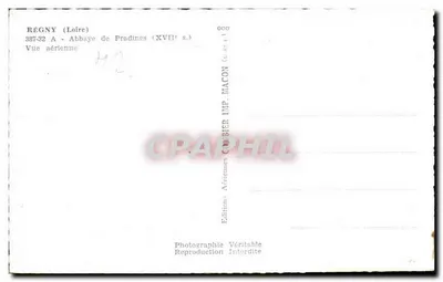 रेग्नी (लूअर) — प्राडिन्स के अभयारण्य (17वीं शताब्दी) — कूबियर एडिशन्स, मैकॉन — पीछे