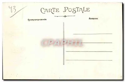 Le Puy — Place du Breuil e a Fontaine Crozatier — VM — Verso