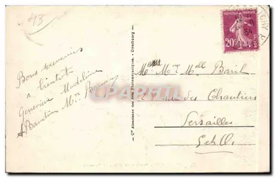 Le Puy - Skale Świętego Michała i Corneille — Stara pocztówka n°16, wydawca ARA — Rewers