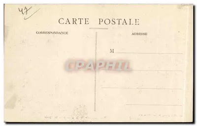 Marmande (L.-et-G.) — Pont suspendu sur la Garonne et les Quais — Edit. Mme Brune, lib.-pap., Marmande — Verso