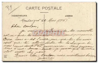 Haute-Garonne — Pielgrzymka do N. D. d'Alet — Wnętrze kaplicy — Rewers