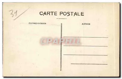 La Montagne Noire — Hoek van het meer van St-Ferréol bij Revel (Hte-Garonne) — J.F. Mazens, uitg., Revel (H.-G.) — Achterkant