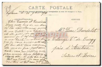 Pibrac — Pelerinagem — A Igreja — La Haute-Garonne, editor Pibrac, n°41 — Verso