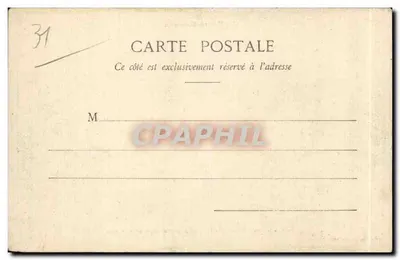 Montrésieux - A Cidade & O Castelo de Capelle — Fototipia Labouche frères, Toulouse, n°137 — Verso