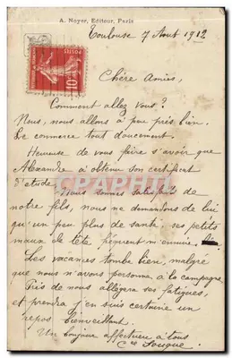 O Primeiro Passo — A. Rublet — Salão 1912 — N.B. 1510 — Verso