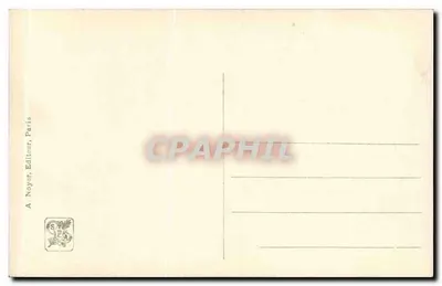 Sous le Masque — Salão 1913 — D. Etcheverry — N° 2117 — A.N. Paris — Verso