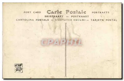 A Moça com Meias Verdes — Salão de 1914 — Sociedade dos Artistas Franceses — Editor CAPUTO n°7411 — Verso
