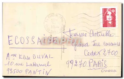 Źródło — J. A. Dominique Ingres — Muzeum Louwra — Rewers