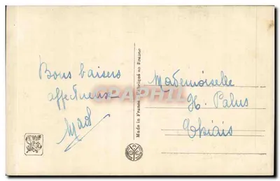 Mime Hortense Richard Vivette — da Arlésienne — Salão de Paris — A.J.N. Paris n° 9948 — Verso