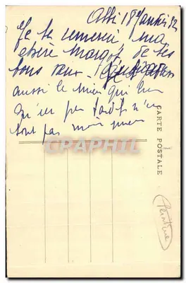Olga Slom - Sobre o Lago Léman - Salão 1931 — Coleção Chantereau — Verso