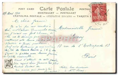 Sonho — Salão de 1909 — por Louis Ridel — Verso