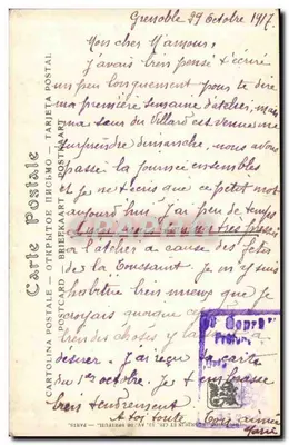 Twee jonge vrouwen die lammetjes voeden — Salons de Paris — Dr. Léopold Kowalsky, n° 7142 — Achterkant