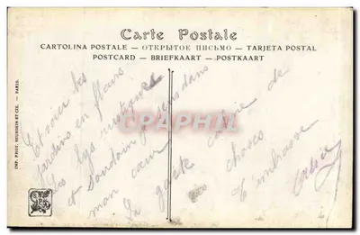 Salões de Paris — Claro manhã — Henry Perrault, n° 7071 — Verso