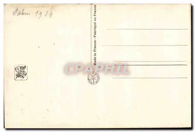 Il Nido — Geo Capgras — Salone di Parigi — n° 6377 — Verso