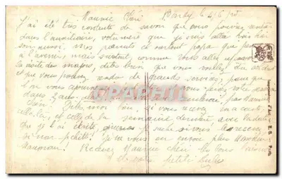 Sala de Paris — Eugène Deully — O Sonho das Estrelas — Verso