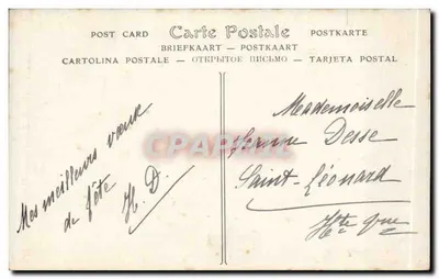 Retorno da missa baixa, plateau das Millevaches (Corrèze) — R. GASPERRI — Salão de 1911 — Verso