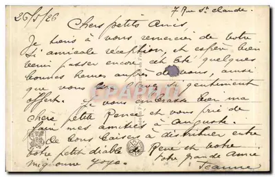 Salão de Paris — G.P. GABY — AN' PARIS 5289 — Verso