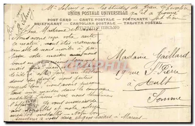 Salon 1908 — Selmy — L'Écheveau jaune — LL. — Verso