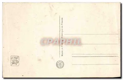 Femme rêveuse — œuvre de Louis Picard — éditeur 4N Paris, n° 6014 — Verso