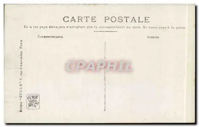 Salon 1910 - W. LAPARRA - "REGARD EN ARRIÈRE" — Rewers