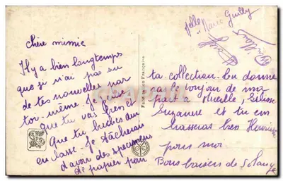 As Horas da Vida — V. TARDIEL — Salão de Paris — n° 4001 — Verso