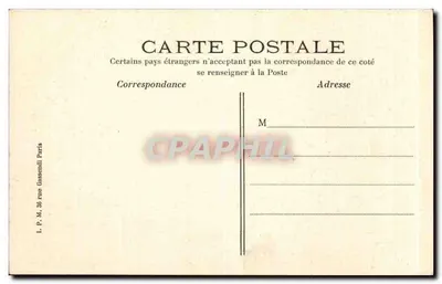 Montmirail (Marne) — La Vogue — G. Dart, foto-ed. Montmirail — Achterkant