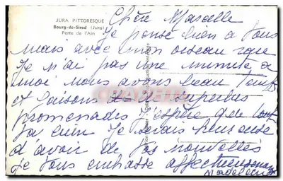 कैस्टल मार्सेल - एन के नुकसान - जुरा पिटोरेस्क - प्रकाशक जुरा पिटोरेस्क — पीछे